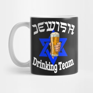 Jewish Drinking Team T-shirt Mug